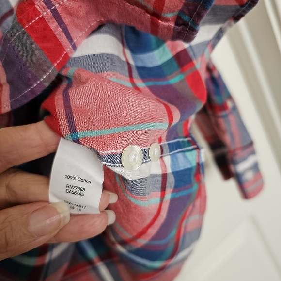 J.Crew Men's Button Down Plaid - Picture 4 of 4